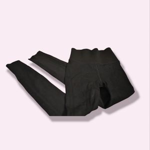 SculptKnit by Fabletics Black Workout Leggings | Size Xs/S | EUC